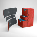 Stronghold Convertible Red Deck Box (200ct) - Duel Kingdom