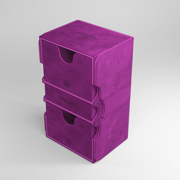 Stronghold XL Convertible Purple Deck Box (200ct)