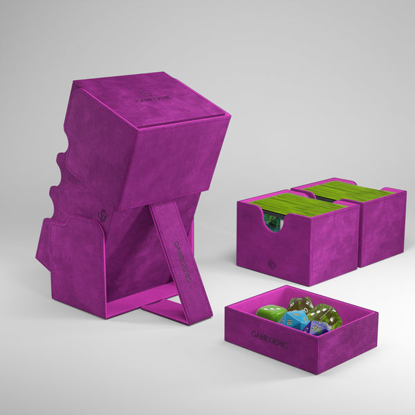 Stronghold XL Convertible Purple Deck Box (200ct)