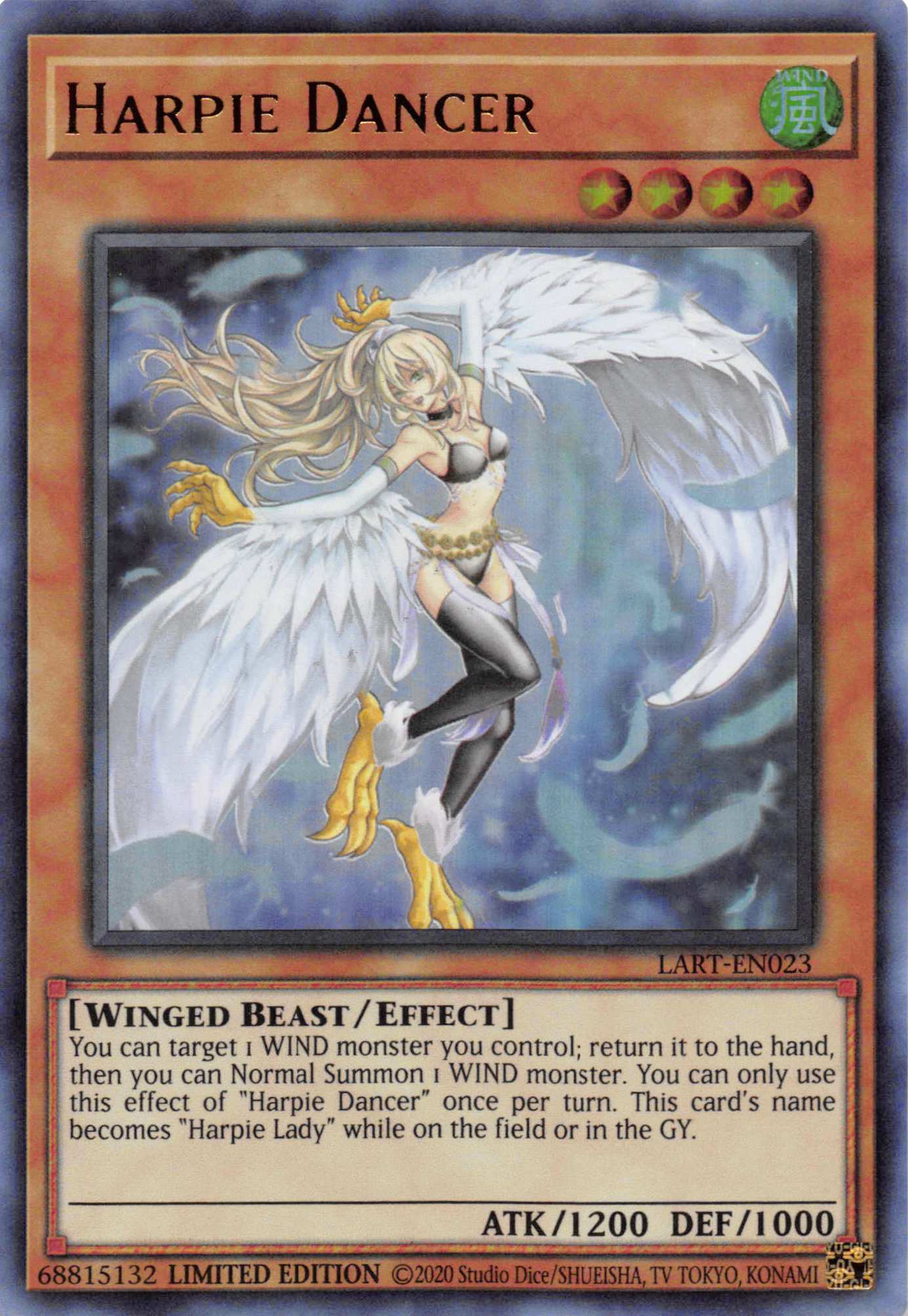 Harpie Dancer [LART-EN023] Ultra Rare