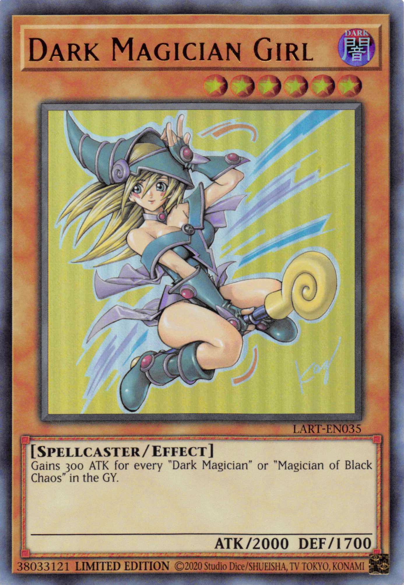 Dark Magician Girl [LART-EN035] Ultra Rare