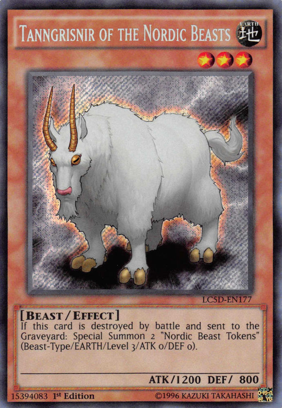 Tanngrisnir of the Nordic Beasts [LC5D-EN177] Secret Rare