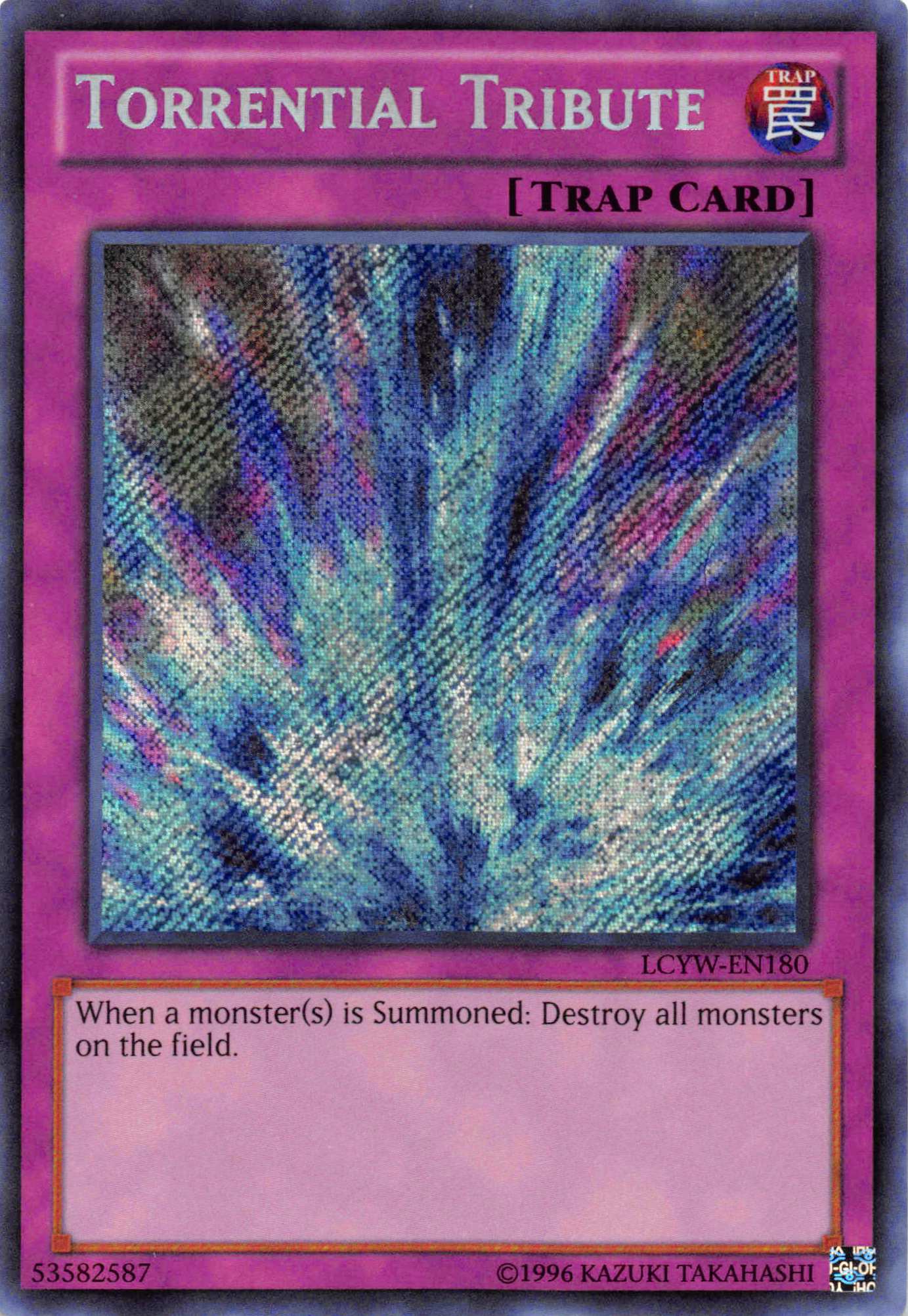 Torrential Tribute [LCYW-EN180] Secret Rare