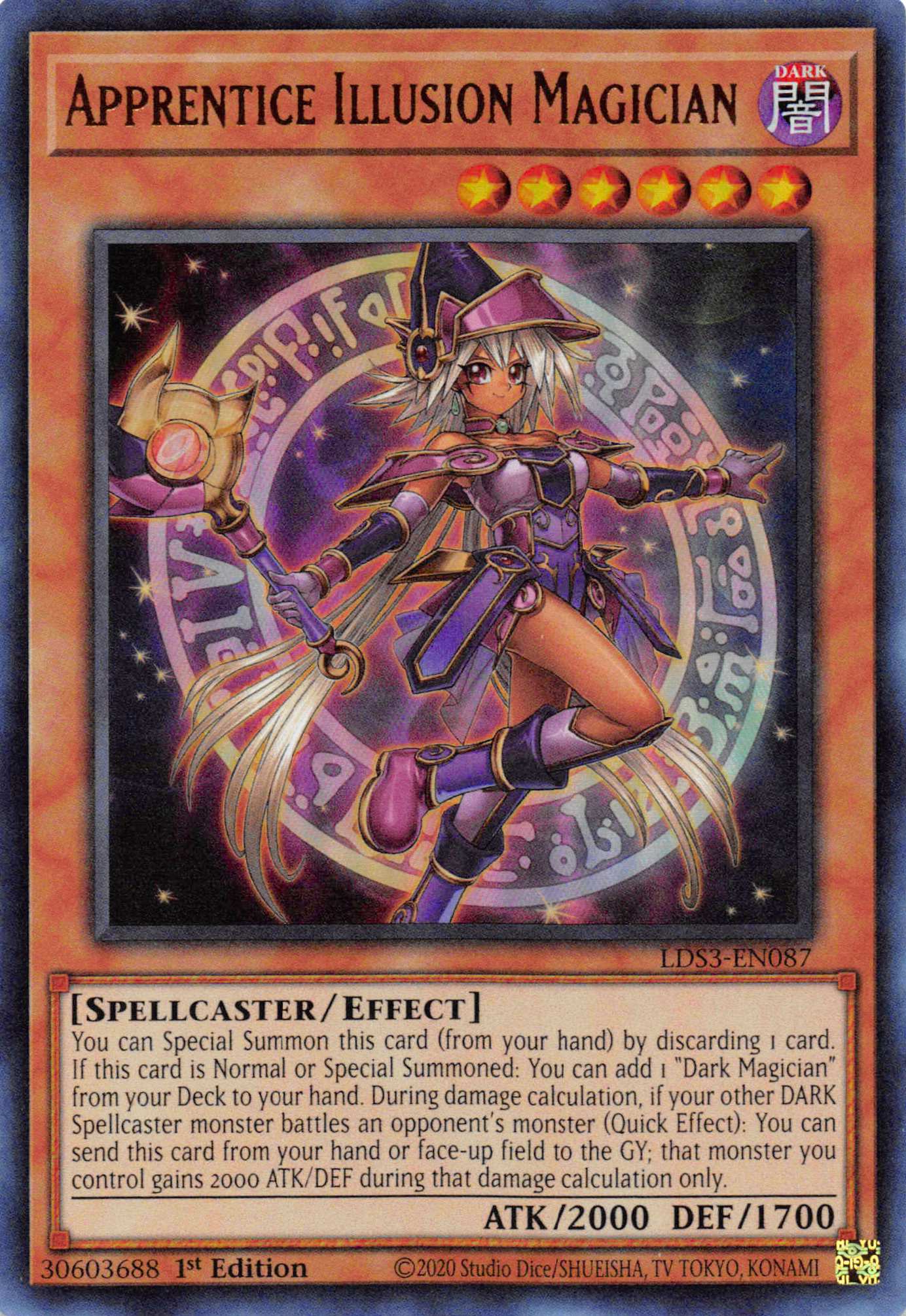 Apprentice Illusion Magician [LDS3-EN087] Ultra Rare