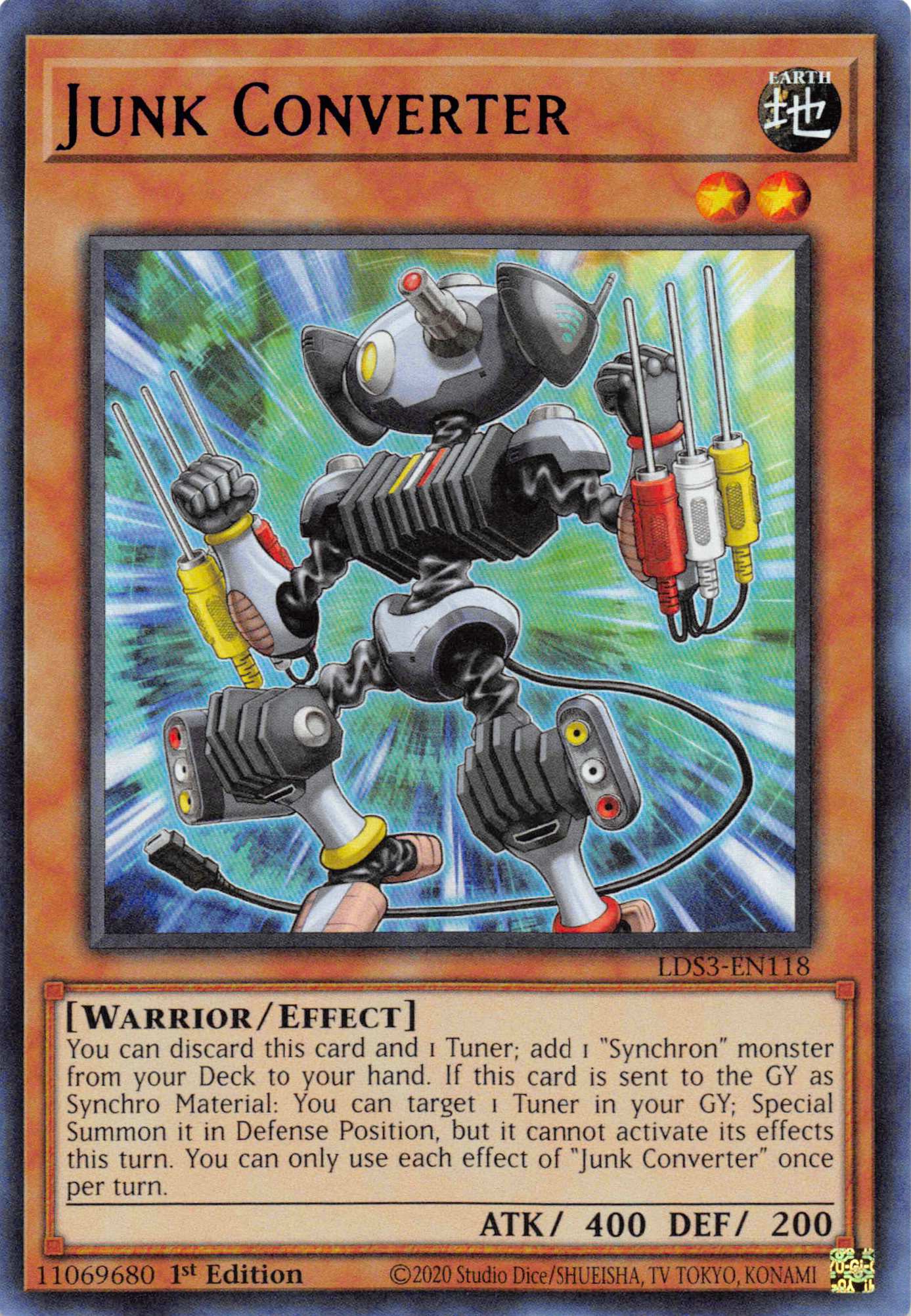 Junk Converter (Blue) [LDS3-EN118] Ultra Rare