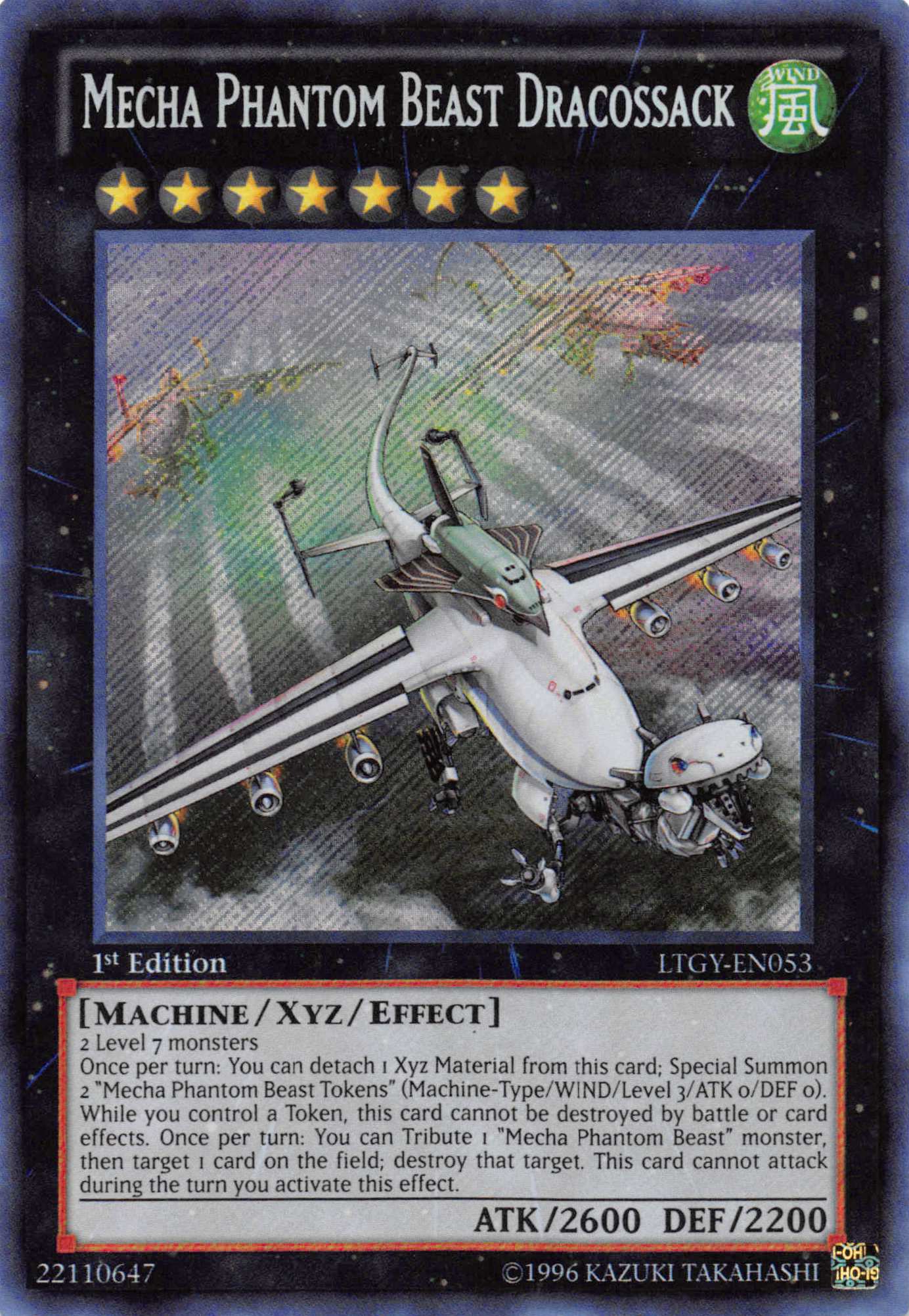 Mecha Phantom Beast Dracossack [LTGY-EN053] Secret Rare