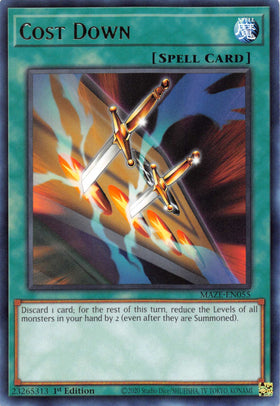 Cost Down [MAZE-EN055] Rare