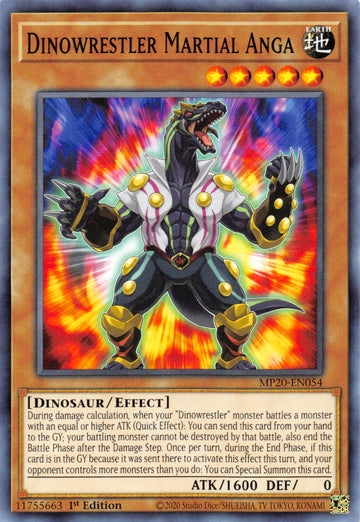 Dinowrestler Martial Anga [MP20-EN054] Common