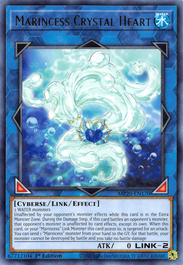 Marincess Crystal Heart [MP20-EN170] Rare