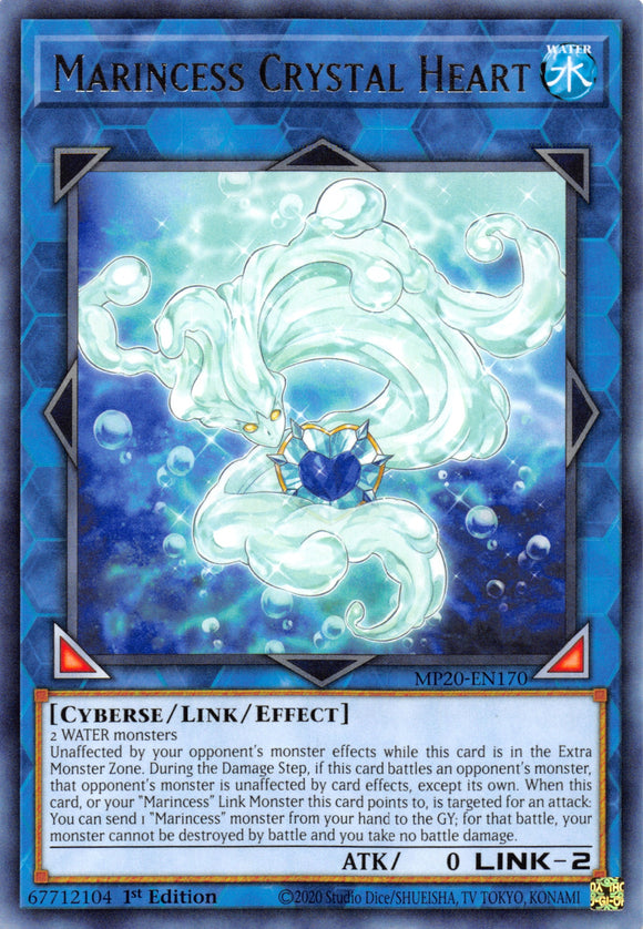 Marincess Crystal Heart [MP20-EN170] Rare