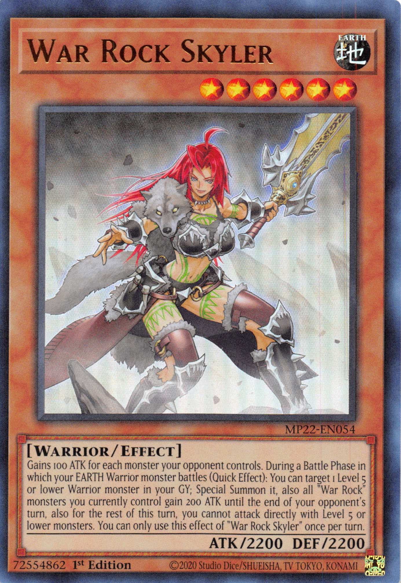 War Rock Skyler [MP22-EN054] Ultra Rare