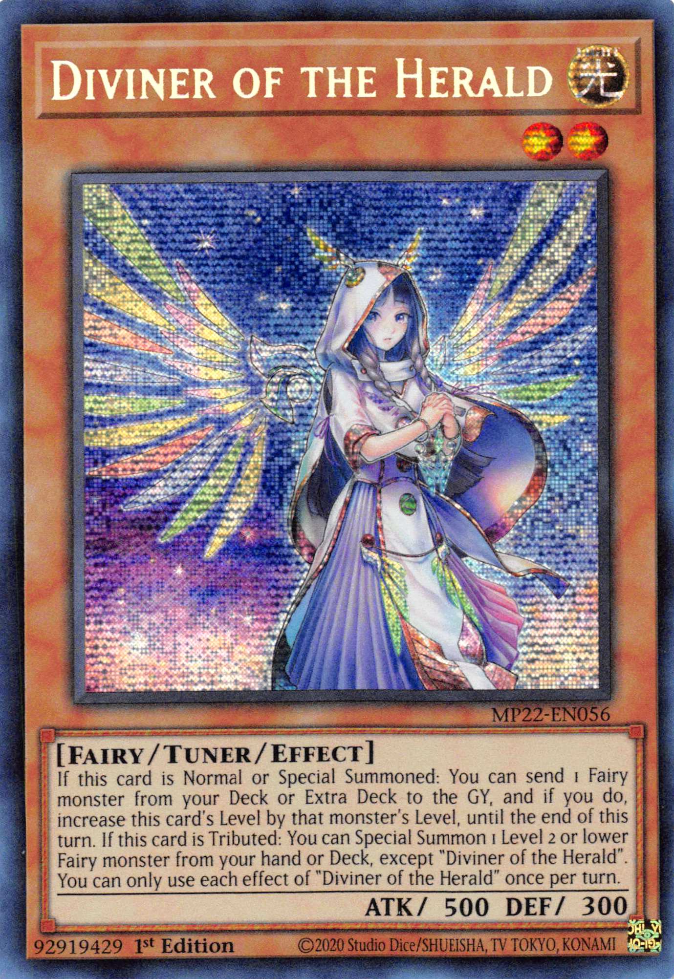 Diviner of the Herald [MP22-EN056] Prismatic Secret Rare