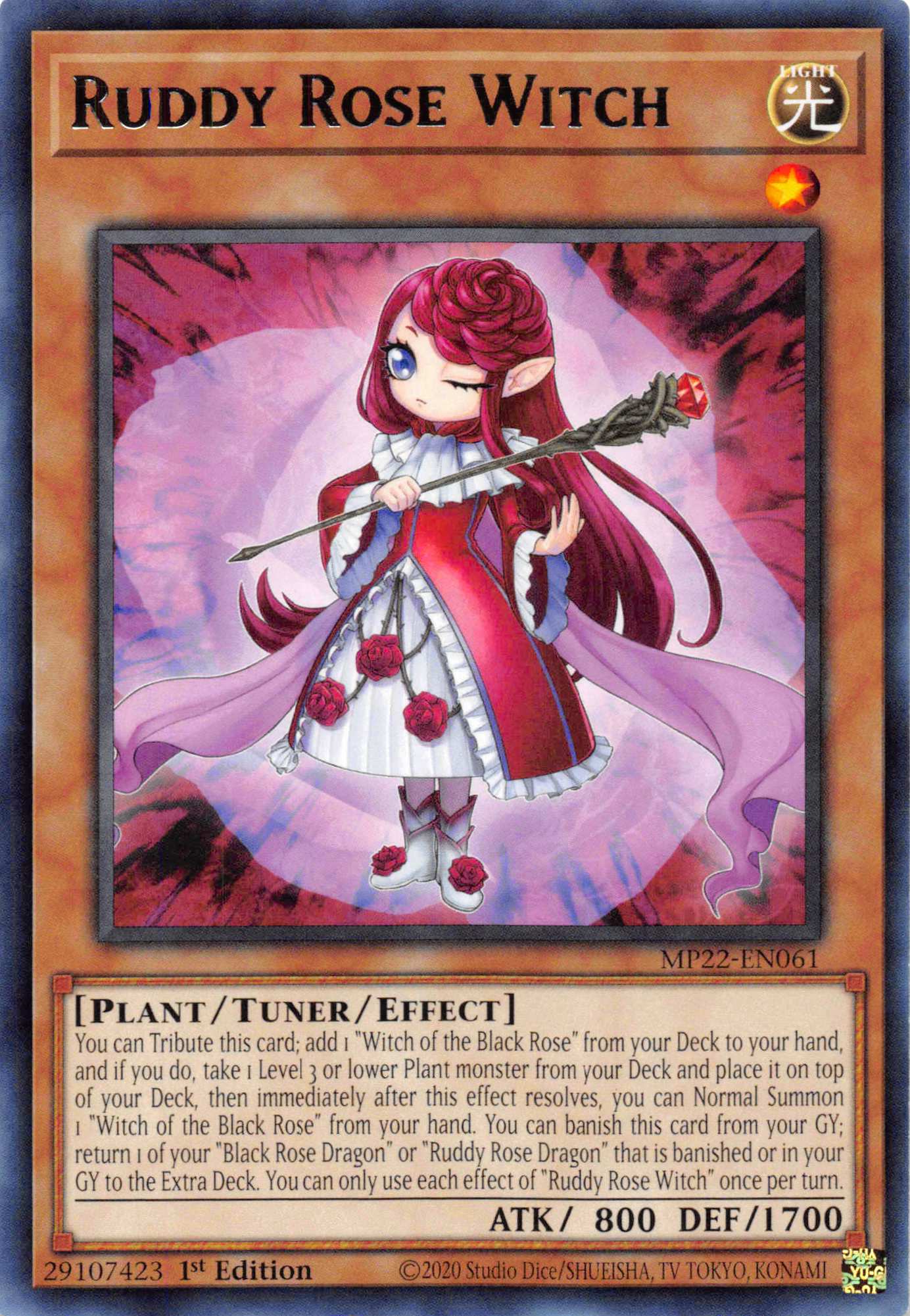 Ruddy Rose Witch [MP22-EN061] Rare