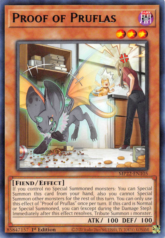 Proof of Pruflas [MP22-EN105] Rare