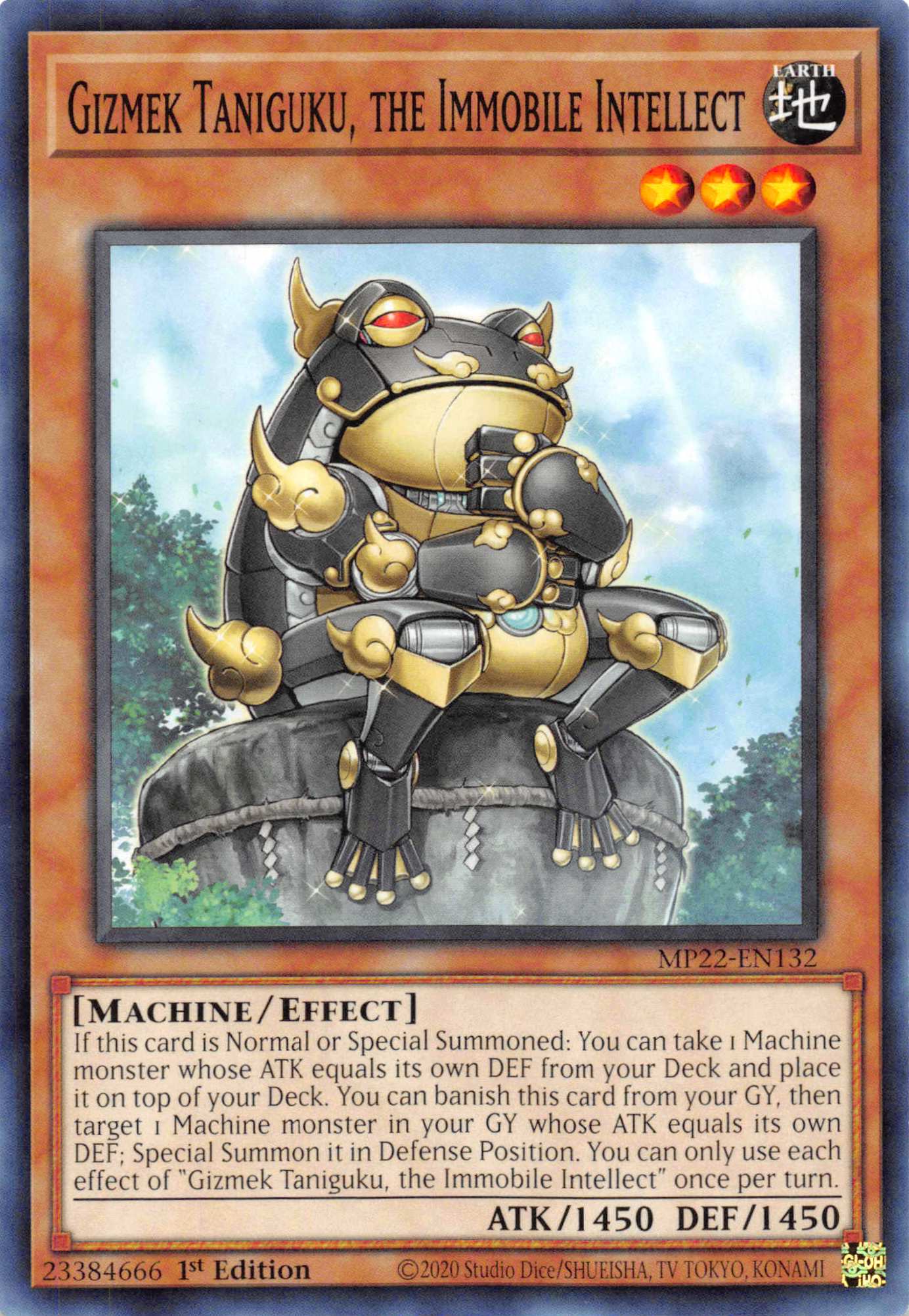 Gizmek Taniguku, the Immobile Intellect [MP22-EN132] Common