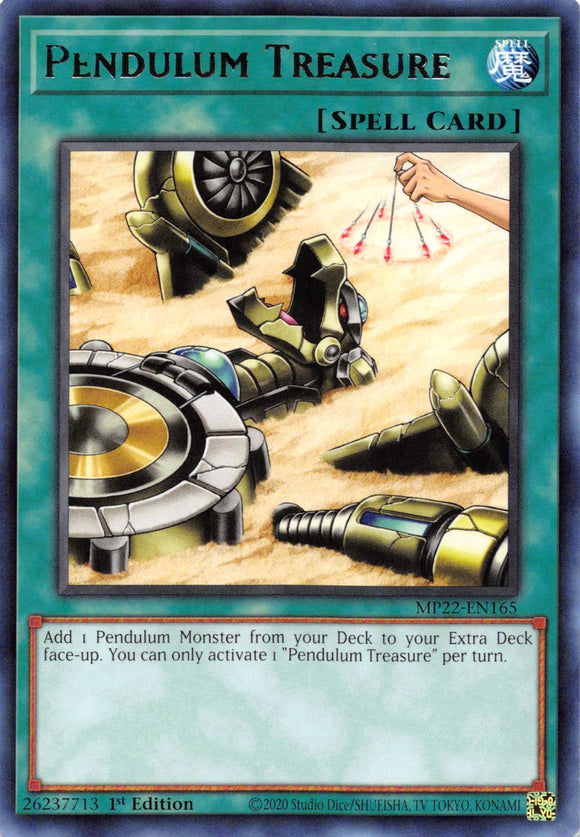 Pendulum Treasure [MP22-EN165] Rare
