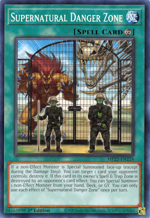 Supernatural Danger Zone [MP22-EN224] Common