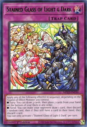 Stained Glass of Light & Dark [MP22-EN230] Rare