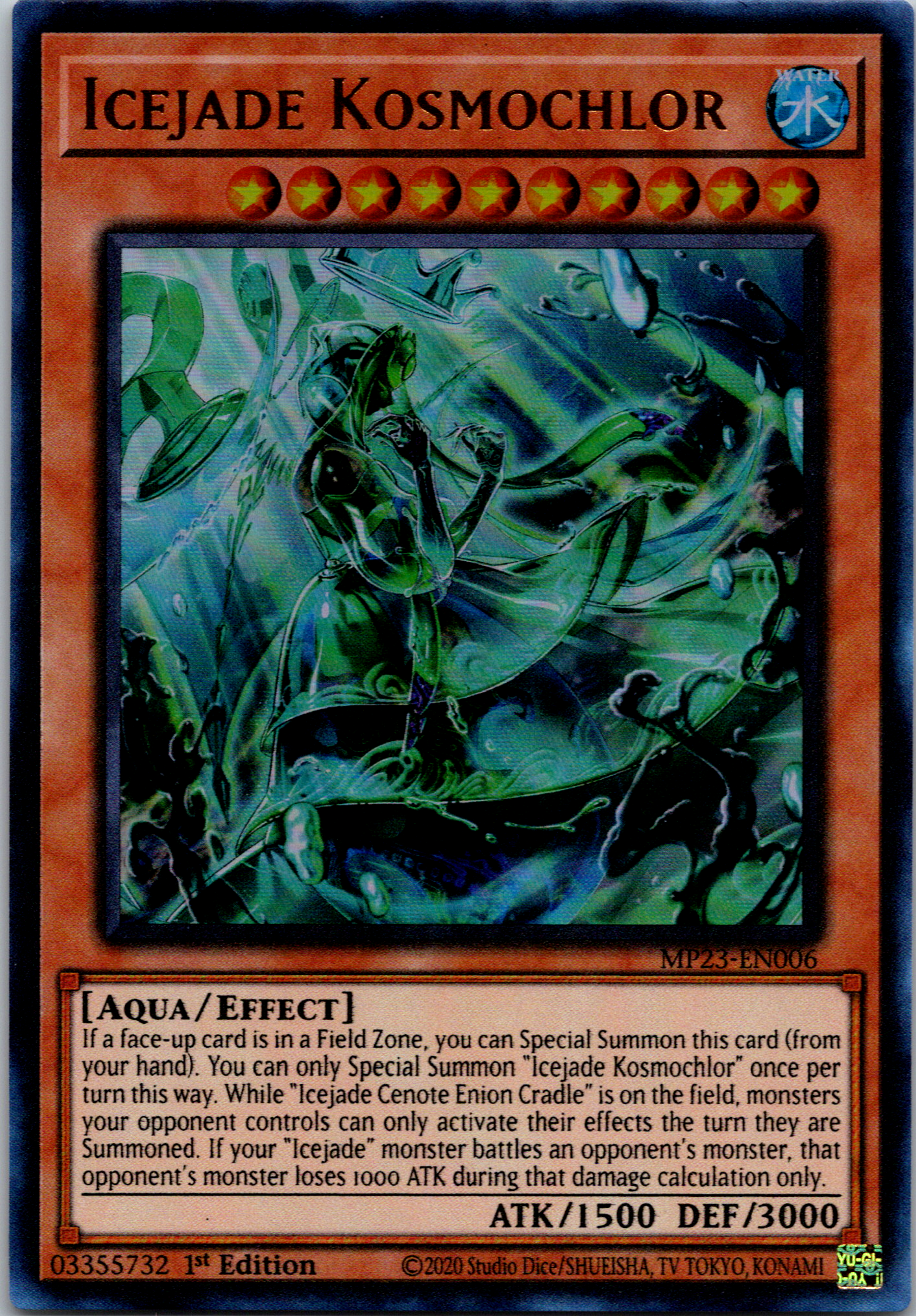 Icejade Kosmochlor [MP23-EN006] Ultra Rare