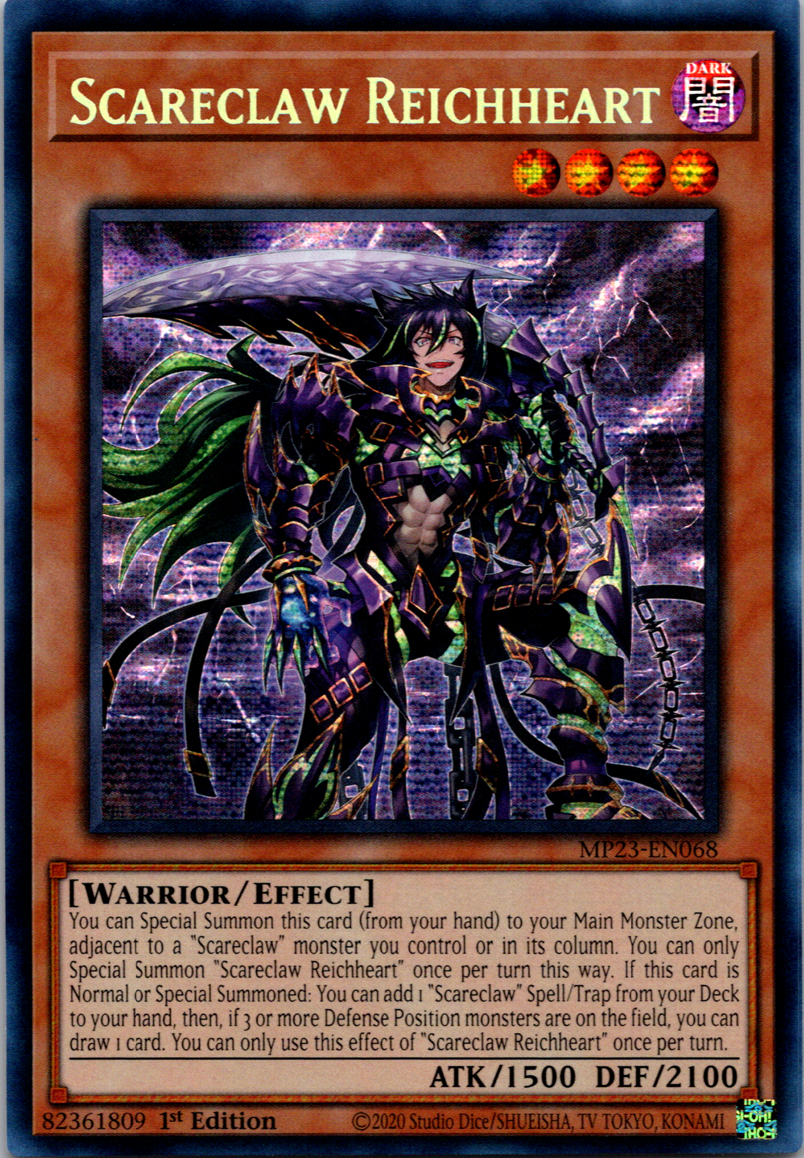 Scareclaw Reichheart [MP23-EN068] Prismatic Secret Rare