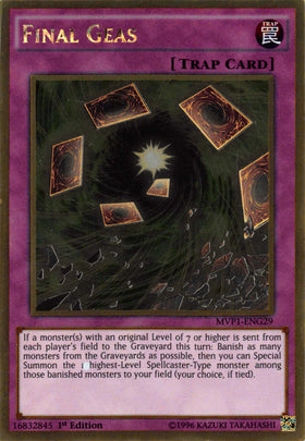 Final Geas [MVP1-ENG29] Gold Rare