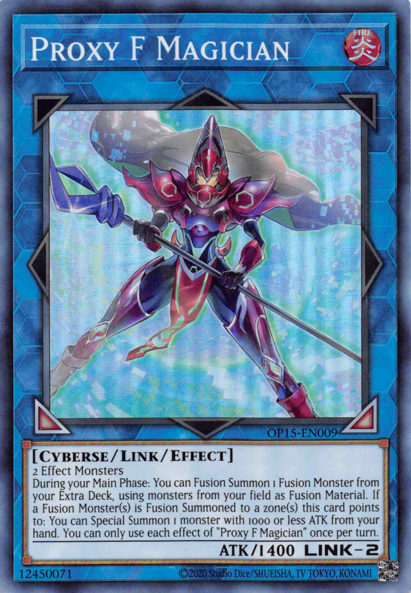 Proxy F Magician [OP15-EN009] Super Rare