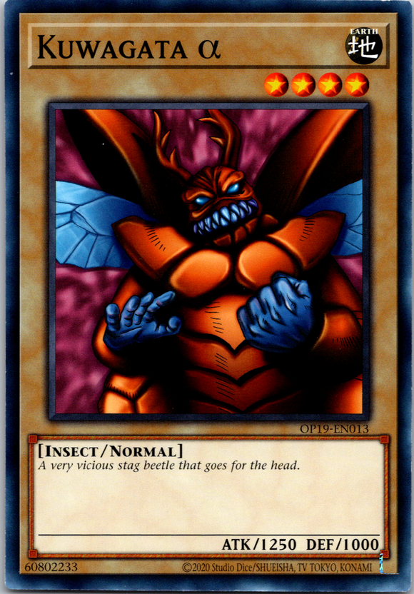 Kuwagata Alpha [OP19-EN013] Common