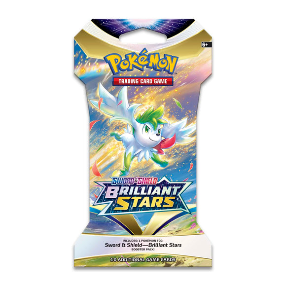 Pokémon TCG: Sword & Shield Brilliant Stars Sleeved Booster Pack - Duel Kingdom