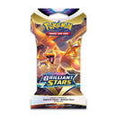 Pokémon TCG: Sword & Shield Brilliant Stars Sleeved Booster Pack - Duel Kingdom