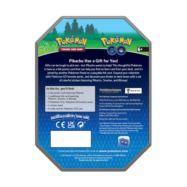Pokémon TCG: Pokémon GO Tin (Snorlax)