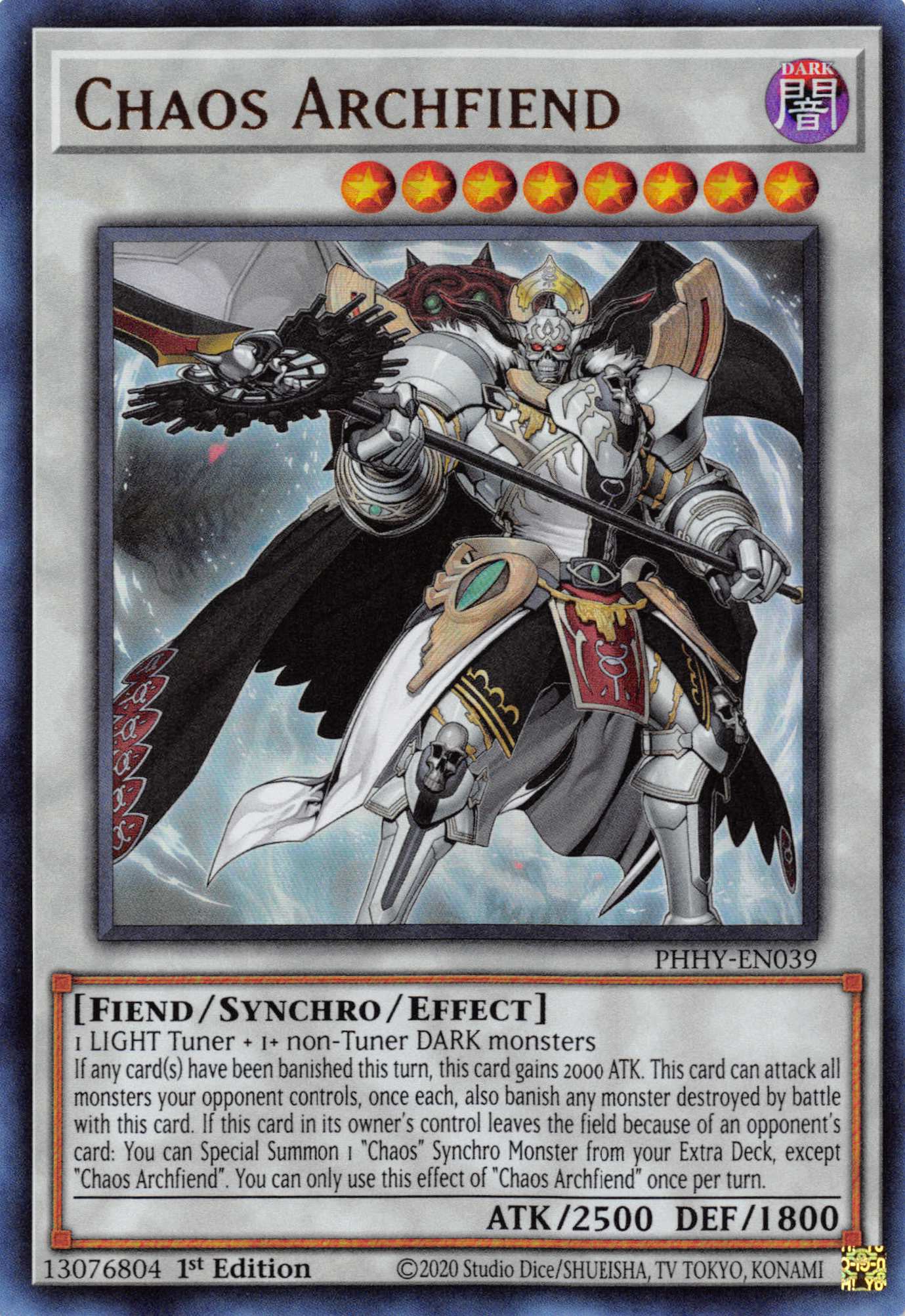 Chaos Archfiend [PHHY-EN039] Ultra Rare