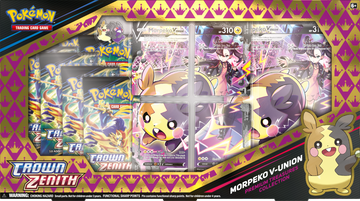 Pokémon TCG: Crown Zenith Premium Treasures Collection - Morpeko V-UNION