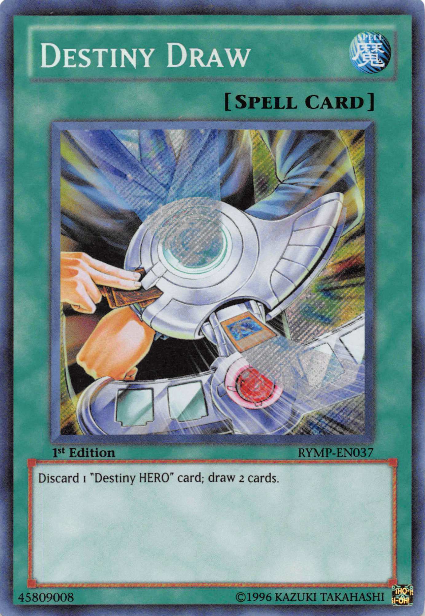 Destiny Draw [RYMP-EN037] Secret Rare