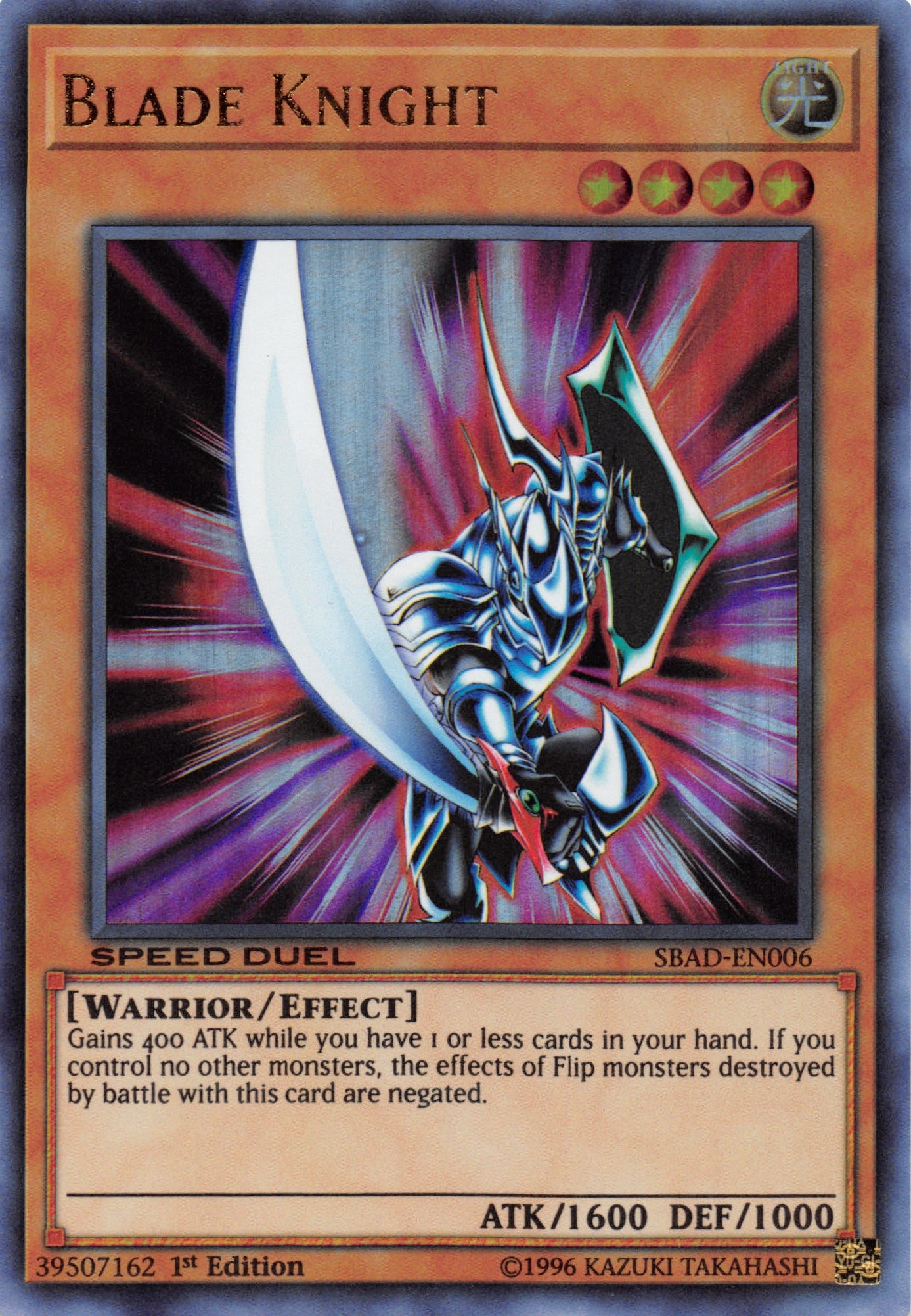 Blade Knight [SBAD-EN006] Ultra Rare