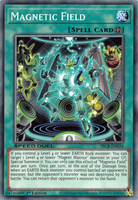 Magnetic Field [SBCB-EN034] Common - Duel Kingdom