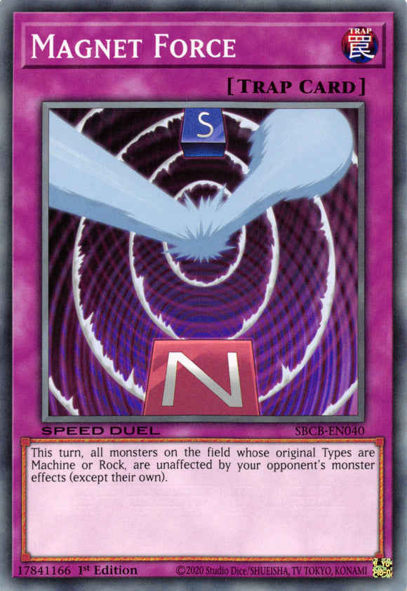 Magnet Force [SBCB-EN040] Common - Duel Kingdom