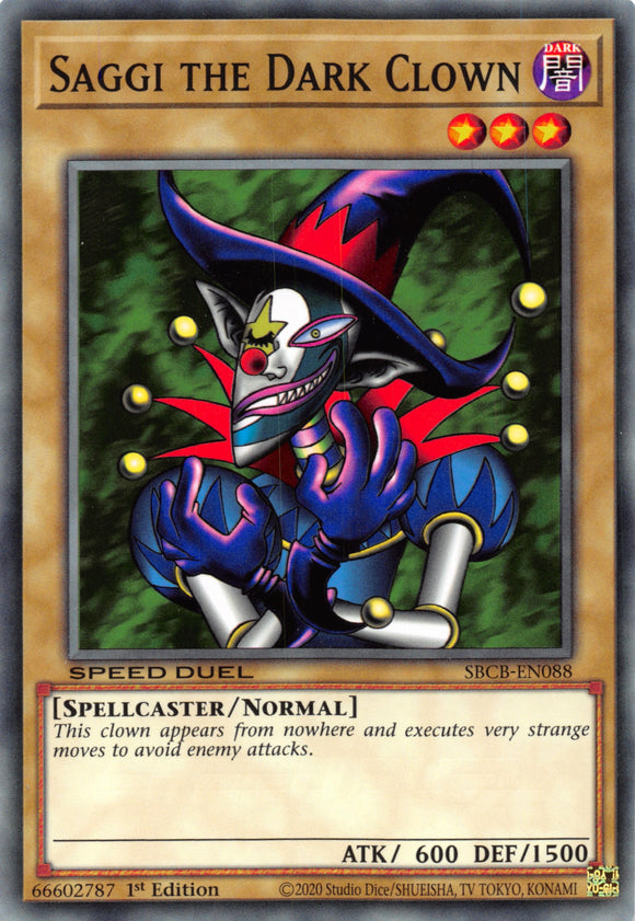 Saggi the Dark Clown [SBCB-EN088] Common - Duel Kingdom