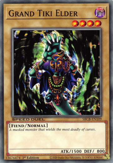 Grand Tiki Elder [SBCB-EN109] Common - Duel Kingdom