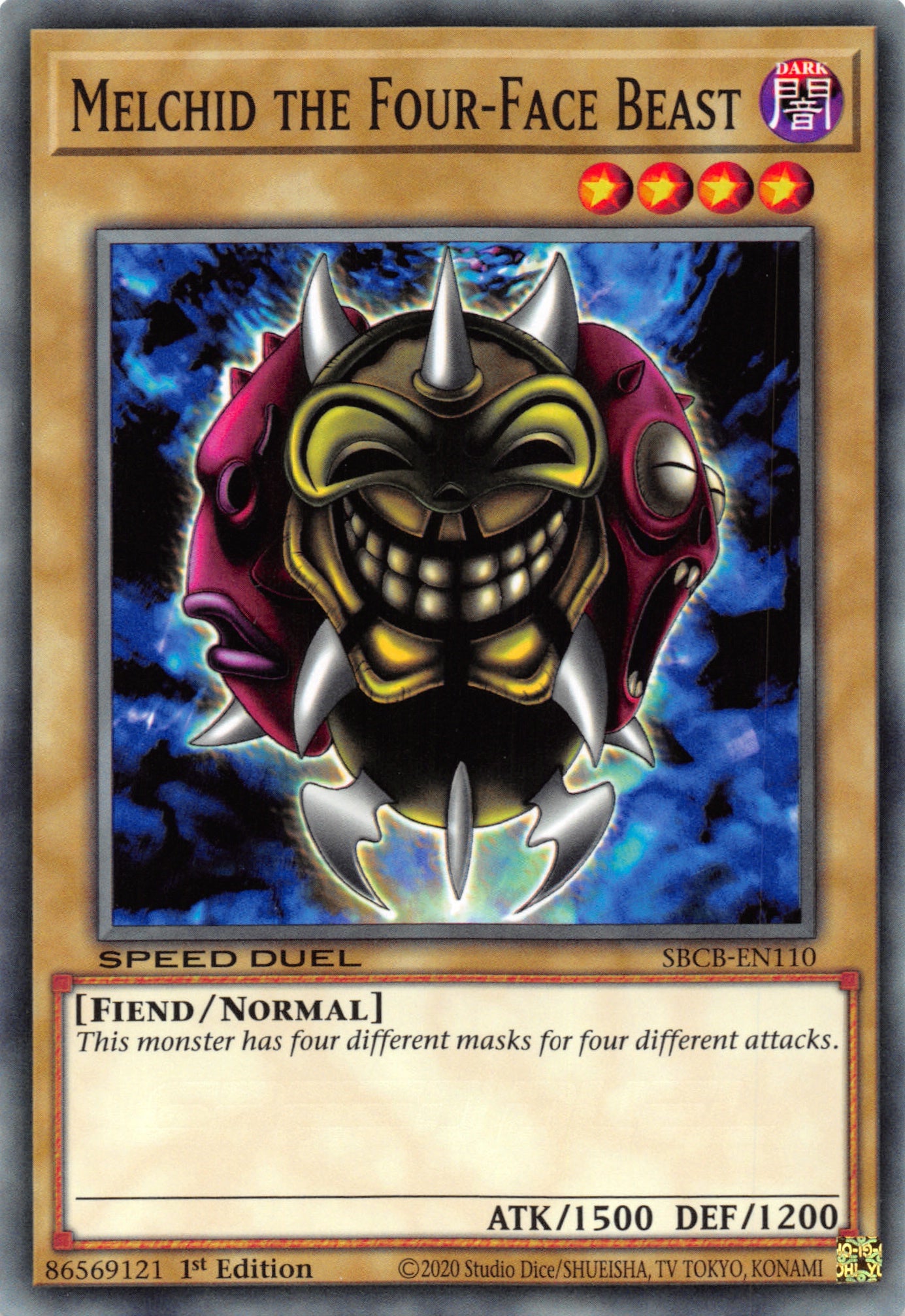 Melchid the Four-Face Beast [SBCB-EN110] Common - Duel Kingdom