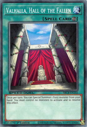 Valhalla, Hall of the Fallen [SBCB-EN141] Common - Duel Kingdom