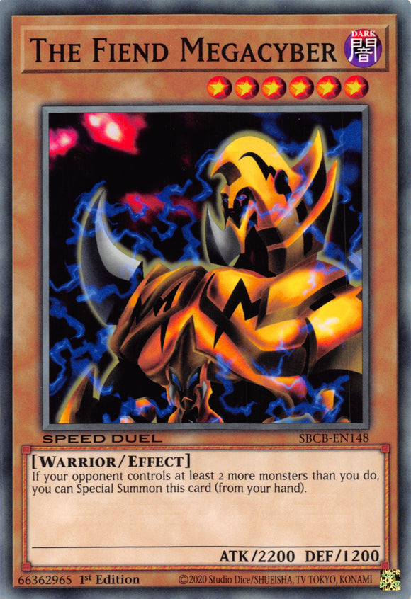 The Fiend Megacyber [SBCB-EN148] Common - Duel Kingdom