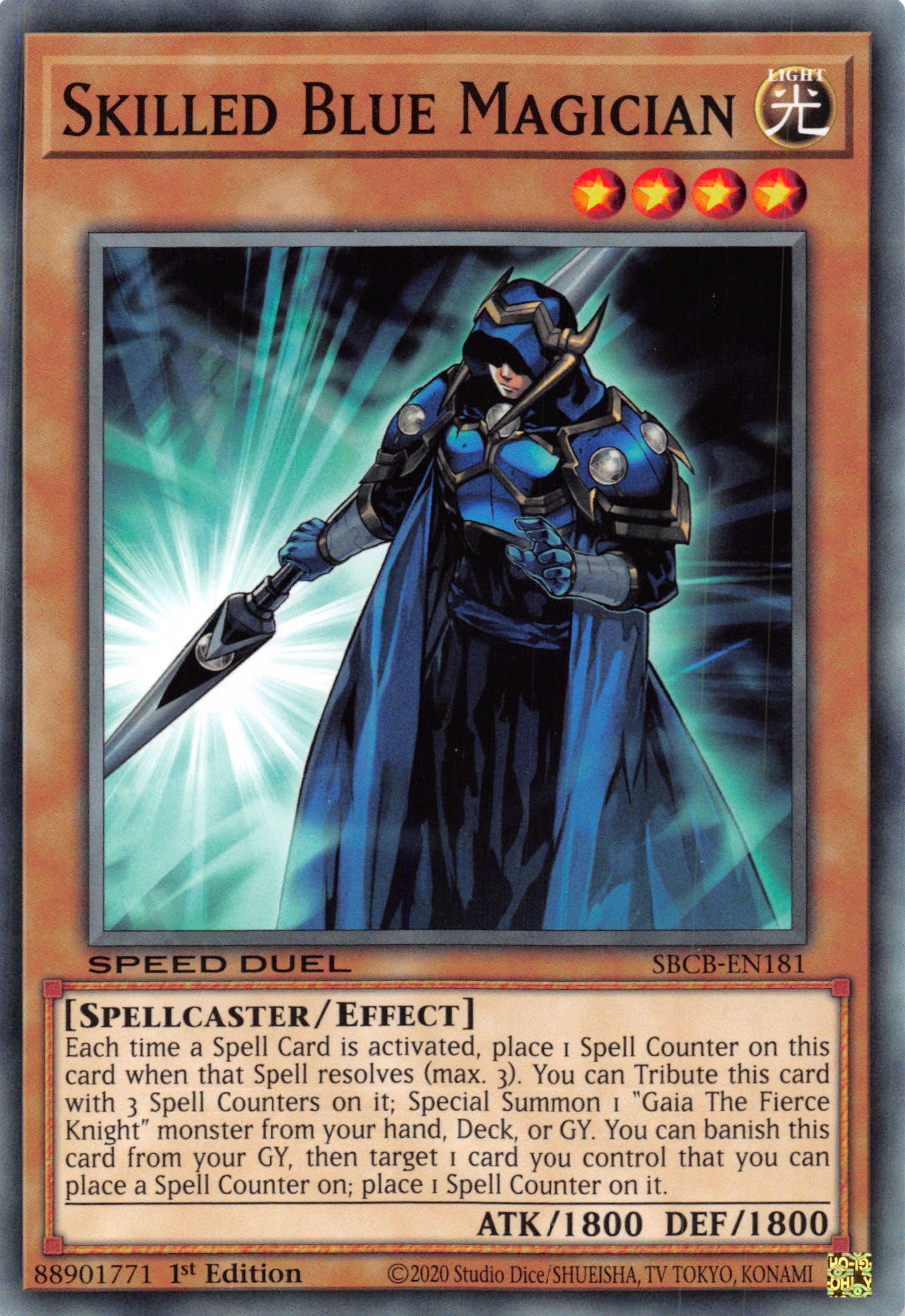 Skilled Blue Magician [SBCB-EN181] Common - Duel Kingdom
