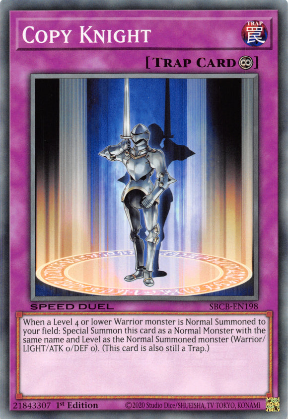 Copy Knight [SBCB-EN198] Common - Duel Kingdom
