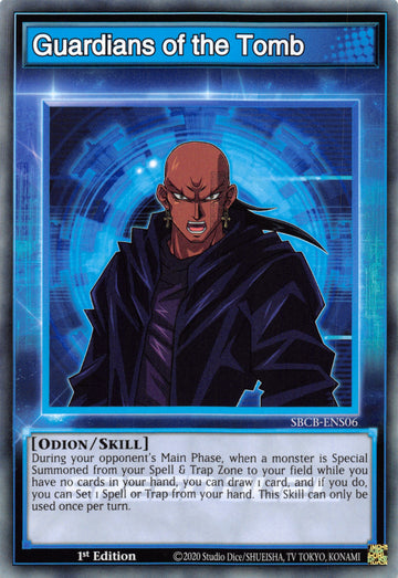 Guardians of the Tomb [SBCB-ENS06] Common - Duel Kingdom
