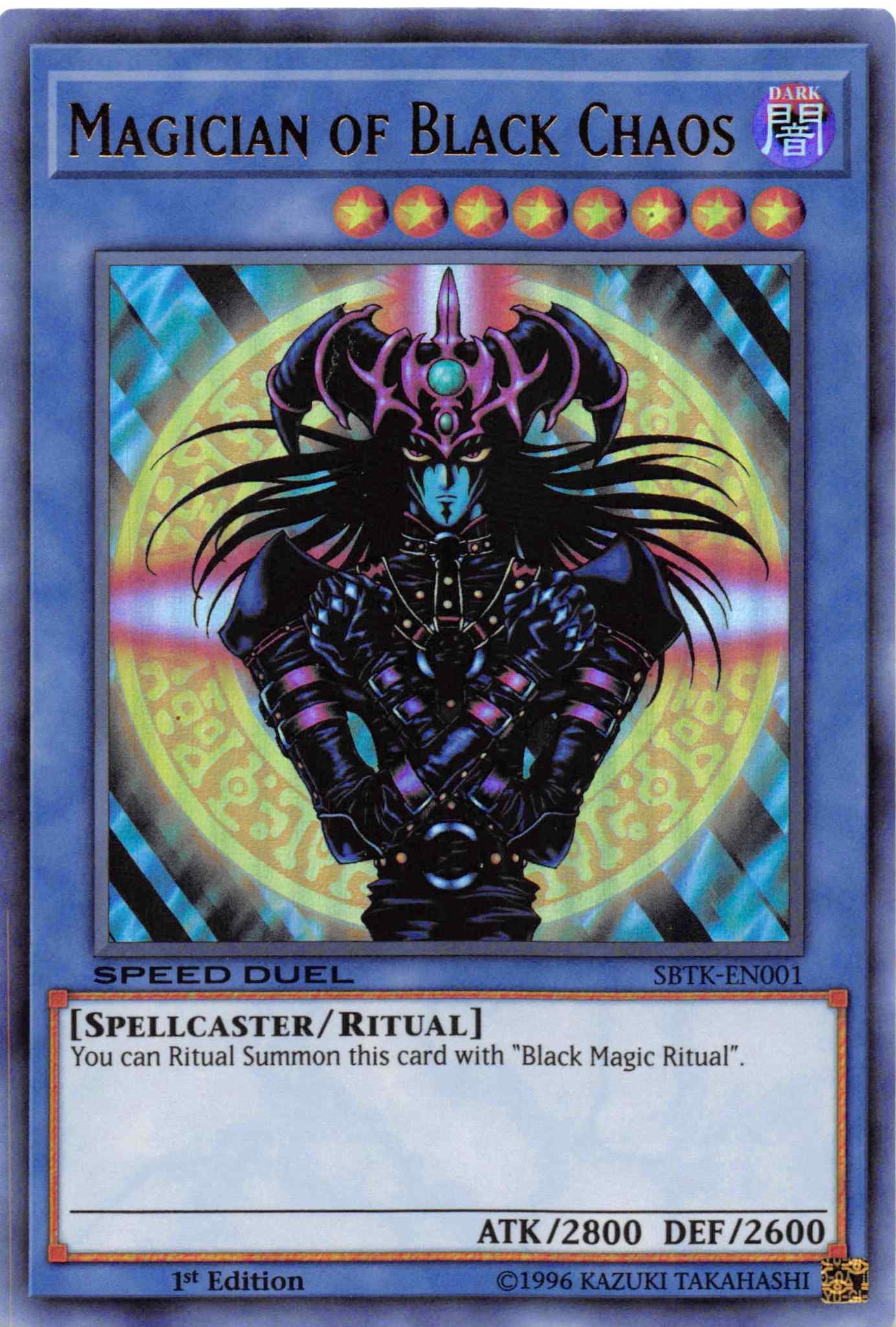 Magician of Black Chaos [SBTK-EN001] Ultra Rare - Duel Kingdom