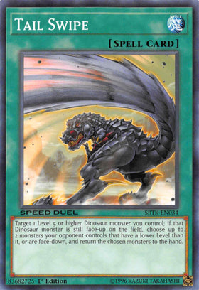 Tail Swipe [SBTK-EN034] Common - Duel Kingdom