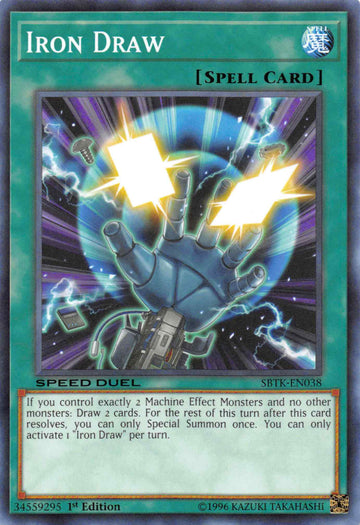 Iron Draw [SBTK-EN038] Common - Duel Kingdom