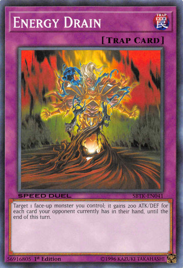 Energy Drain [SBTK-EN041] Common - Duel Kingdom