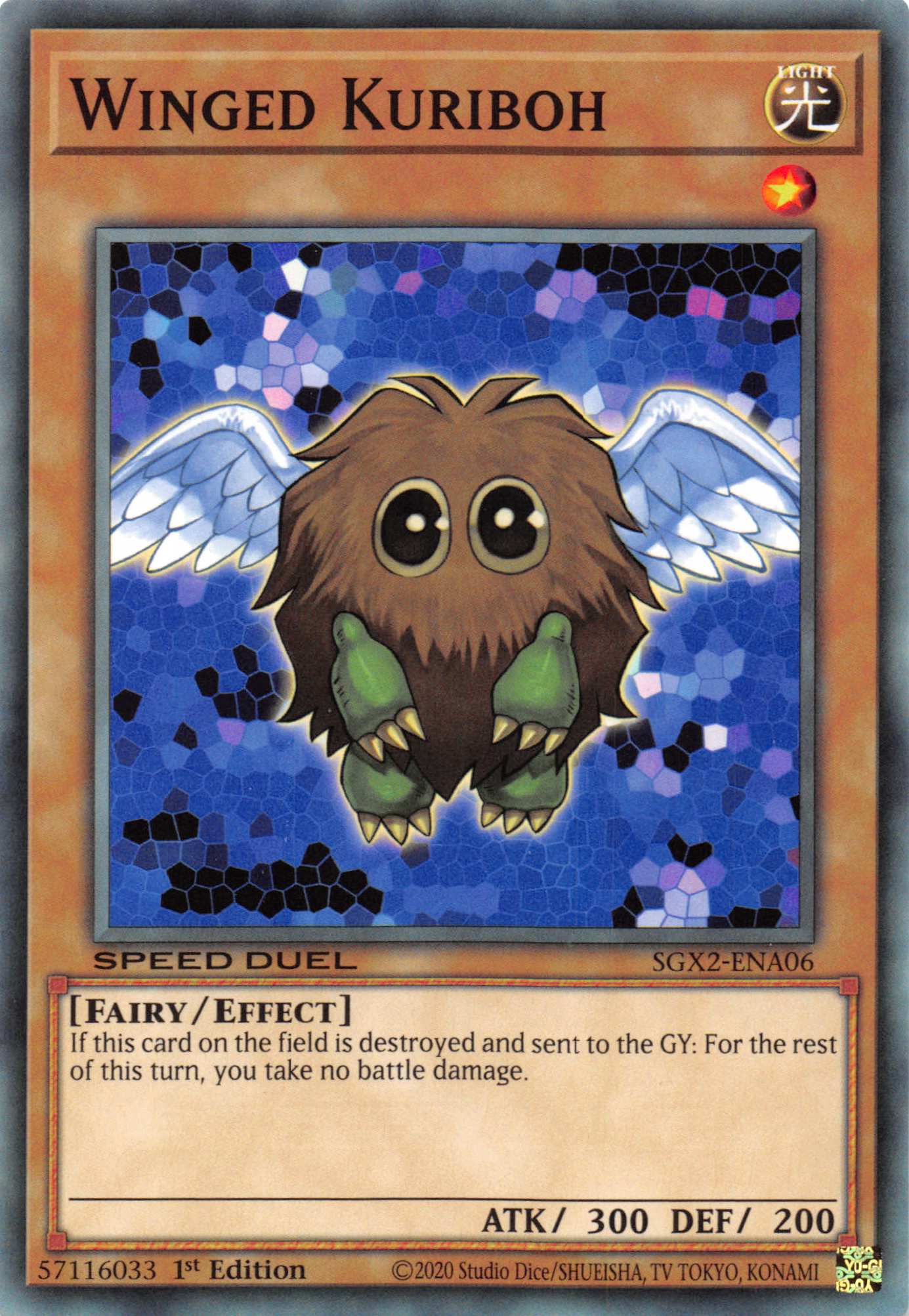 Winged Kuriboh [SGX2-ENA06] Common