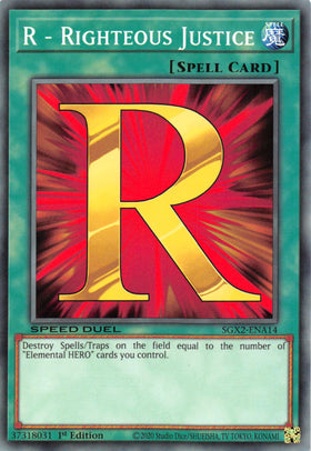 R - Righteous Justice [SGX2-ENA14] Common